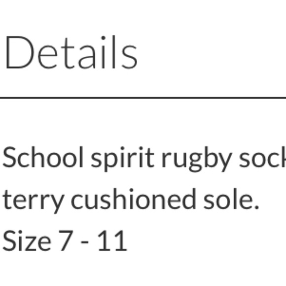 Laurier University rugby socks, new - Picture 6 of 6